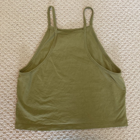 Divided by H&M Teen Girls Small Green Crop Top - Picture 4 of 7